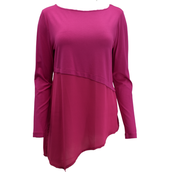 TOP LANGE MOUWEN ROZE