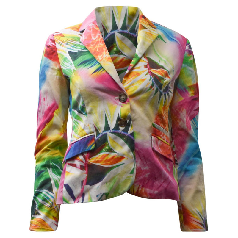 BLAZER MEERKLEURIG JUNGLE