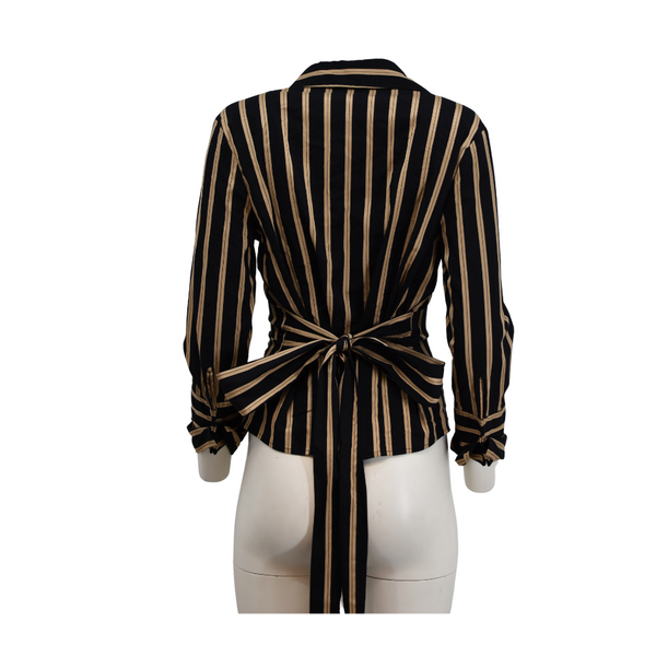 BLOUSE MEERKLEURIG