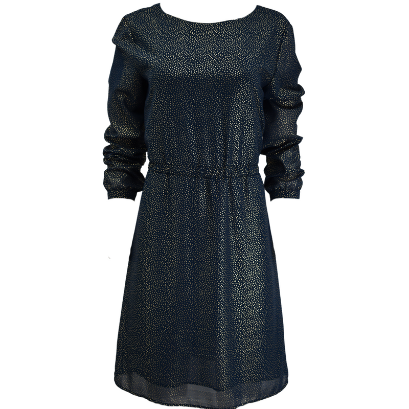 MIDI ROK BLAUW