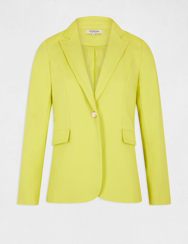 BLAZER GEEL EFFEN