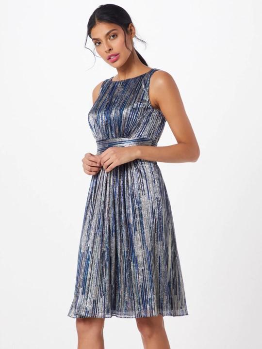 PLISSé LUREX JURK SWING