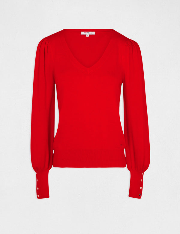 TOP LANGE MOUWEN ROOD EFFEN
