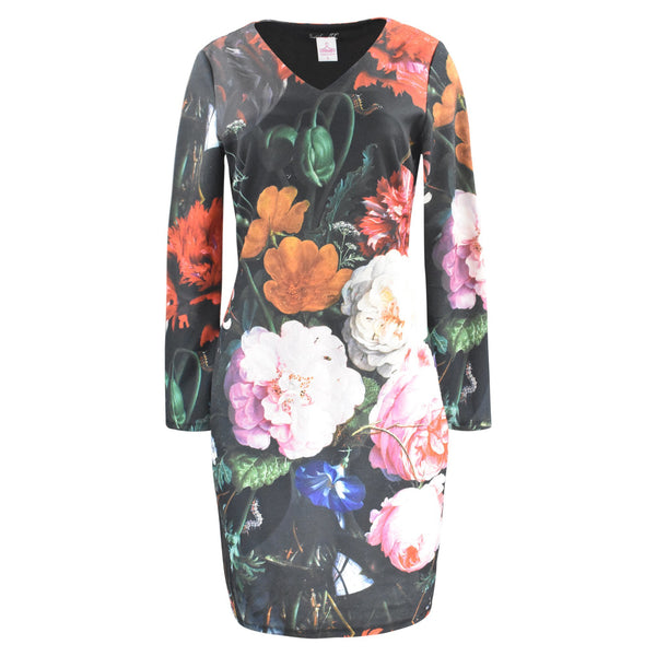 MIDI JURK BLOEMENPRINT