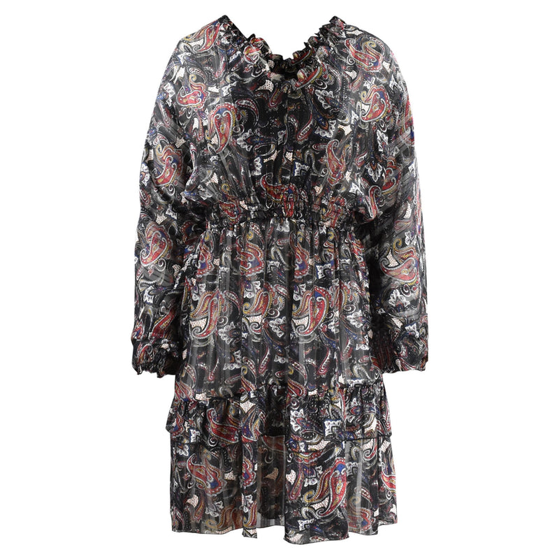 MIDI JURK PAISLEY PRINT