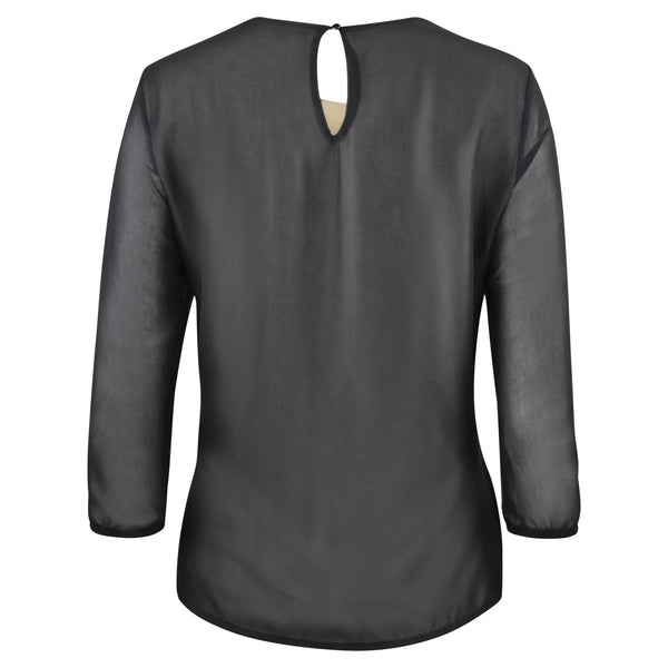 ZWARTE BLOUSE