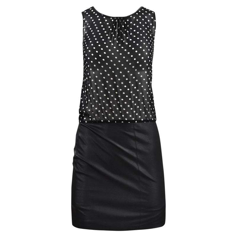 ZWARTE MIDI JURK