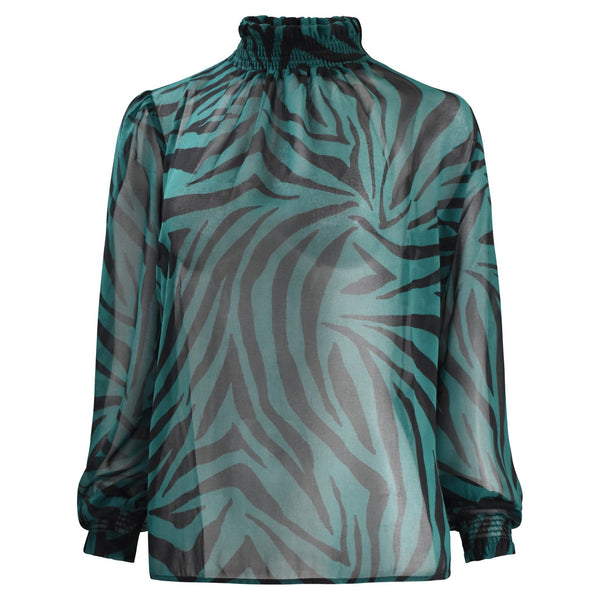 BLOUSE ZEBRAPRINT