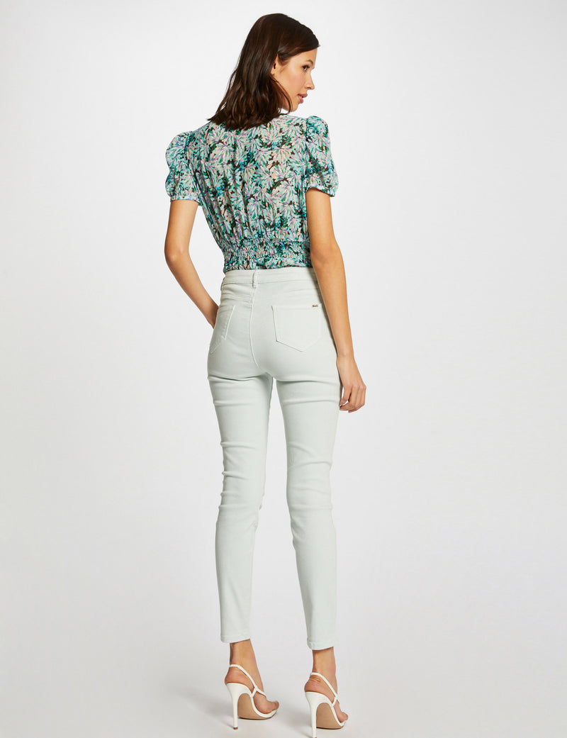 BROEK GROEN  SKINNY