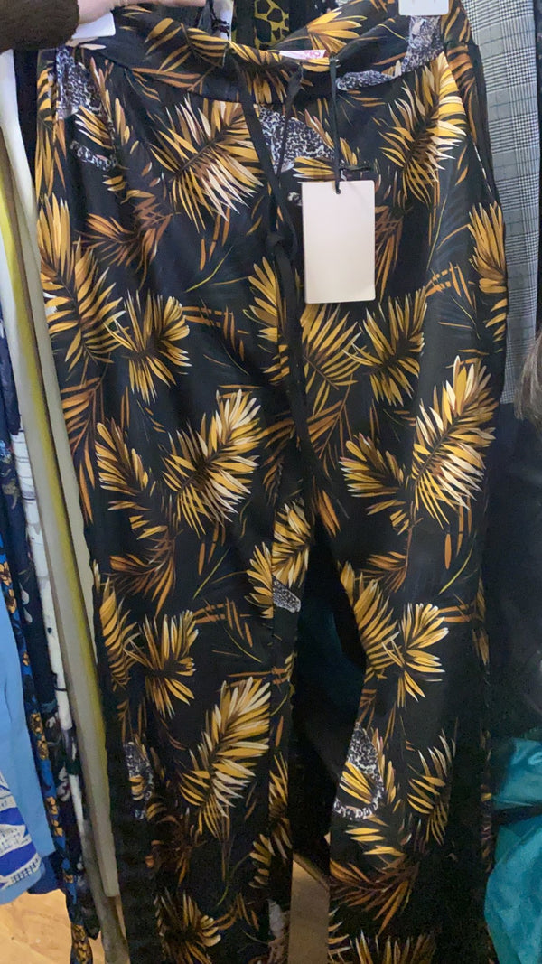 BROEK MEERKLEURIG JUNGLE