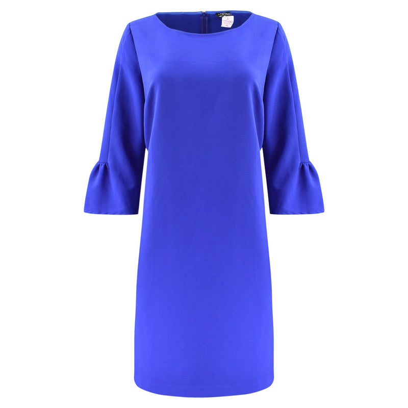 BLAUWE MIDI JURK