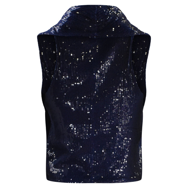 VEST MET GLITTER