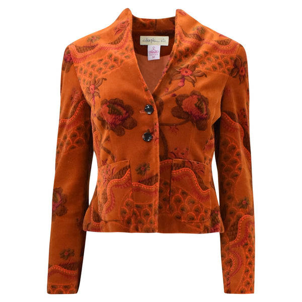 BRUINE BLAZER MET PRINT