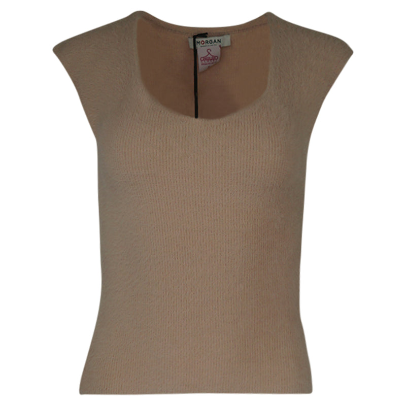 TOP ZONDER MOUWEN ROZE EFFEN
