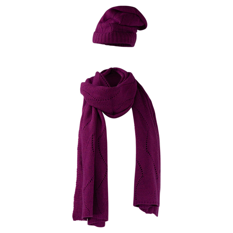 MUTS PAARS  CASHMERE FUCHSIA