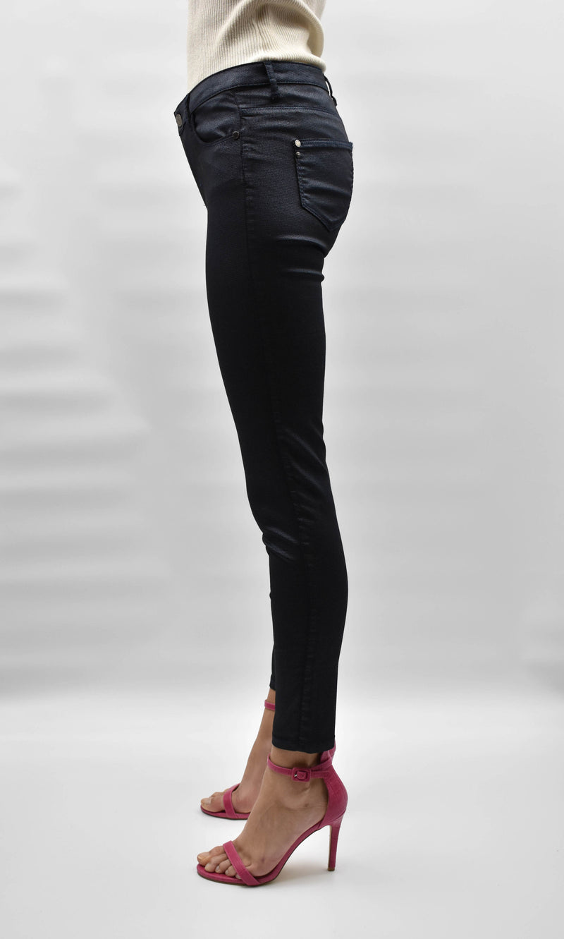 JEANS BROEK RUITJES MOTIEF