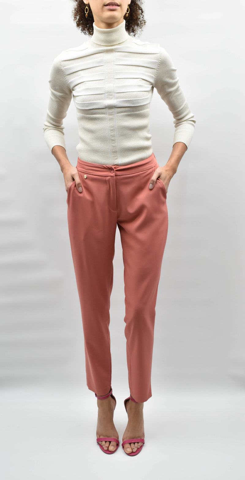 BROEK MET BIJPASSENDE RIEM