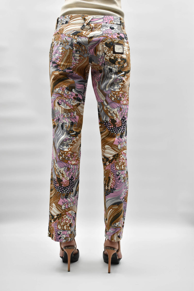 LANGE BROEK MET PRINT