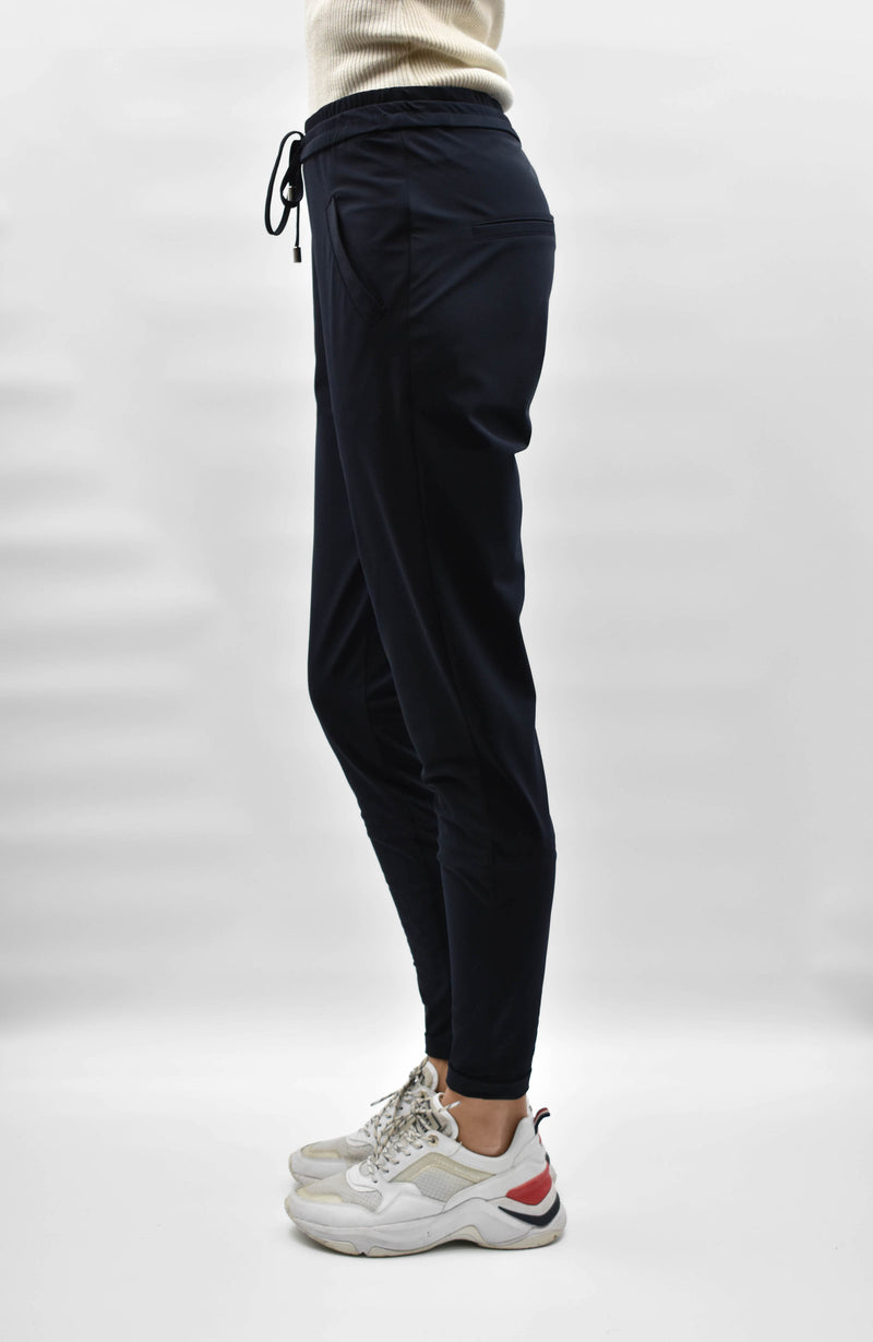 DONKERBLAUWE PANTALON STROKE
