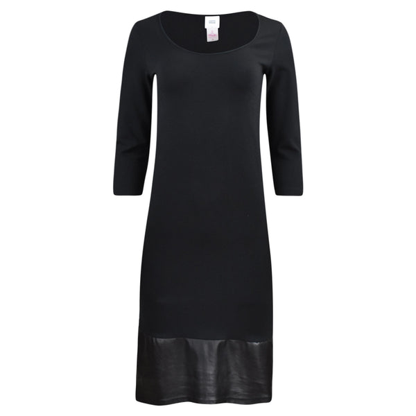 ZWARTE MIDI JURK