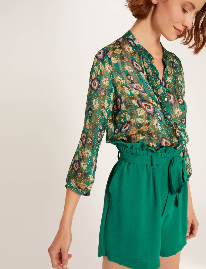 BLOUSE BLOEMENPRINT