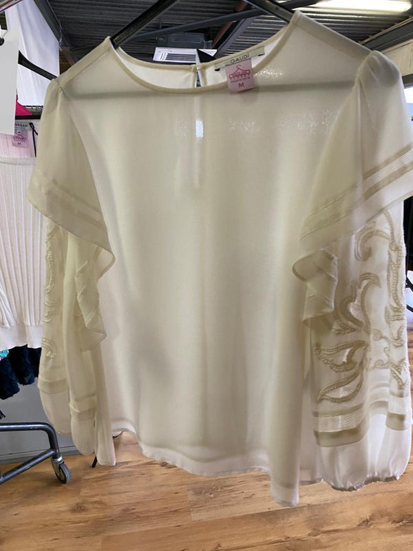 BLOUSE LANGE KANT MOUWEN