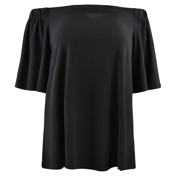 OFF SHOULDER TOP MET SPLIT