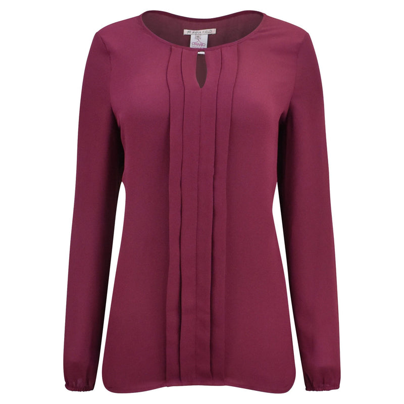 GEPLOOIDE LANGE MOUWEN TOP