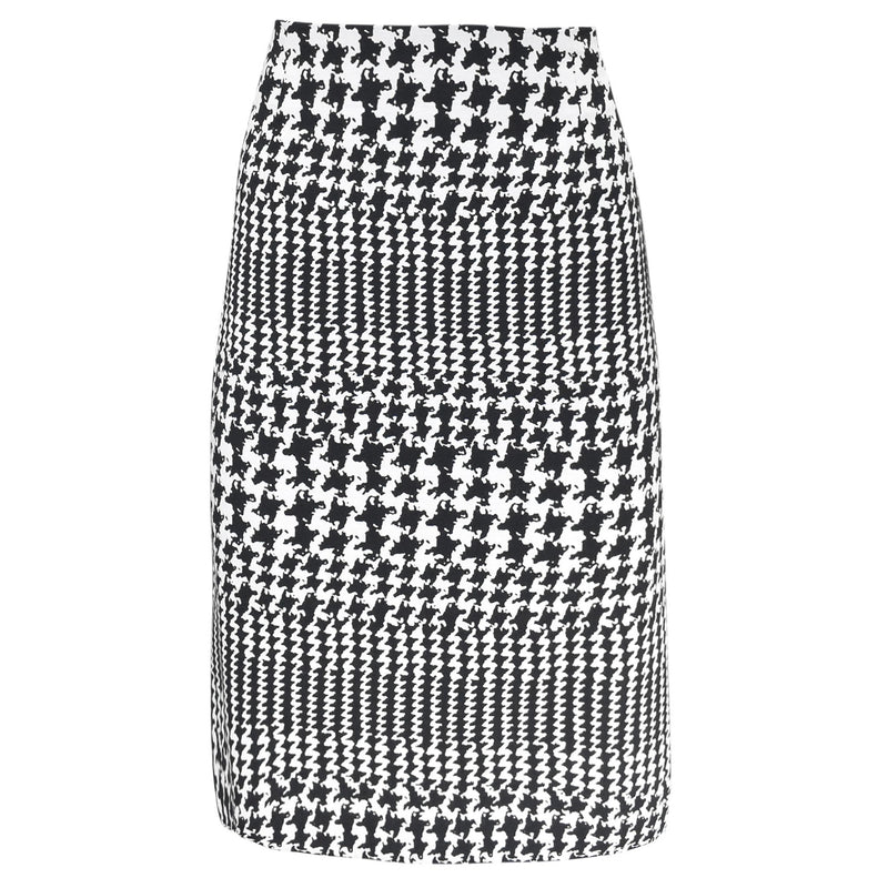 ROK MET ZWART-WIT PRINT
