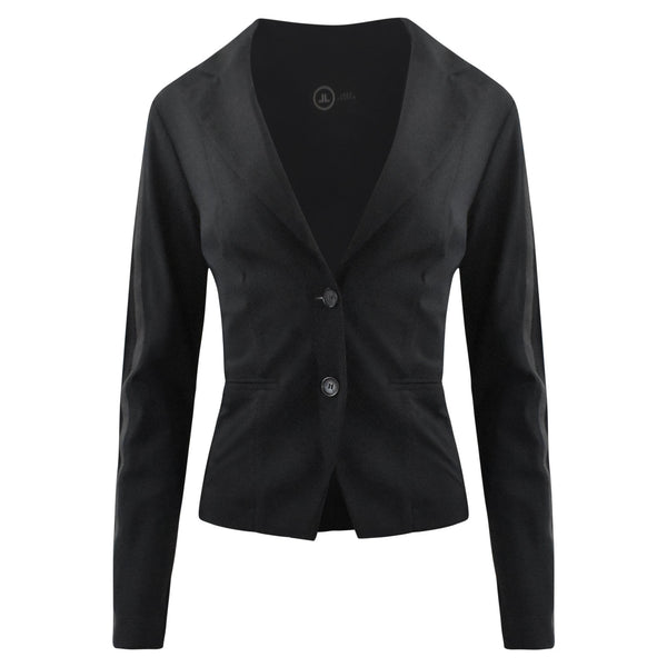 BLAZER ZWART GRIJZE STREEP