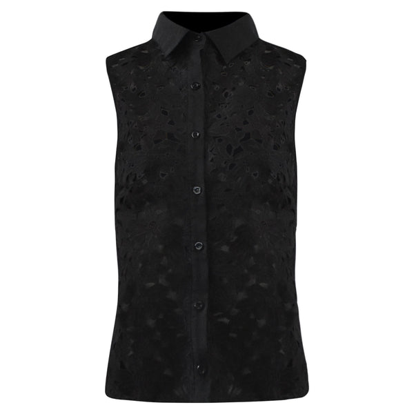 ZWARTE BLOUSE VAN KANT