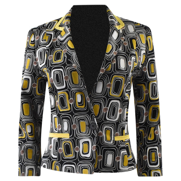 BLAZER MET PRINT