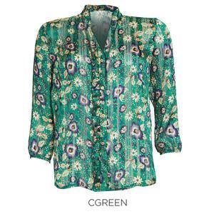 BLOUSE BLOEMENPRINT