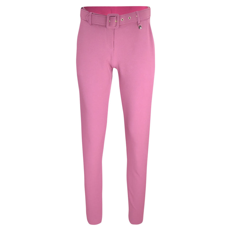 ROZE PANTALON MET RIEM