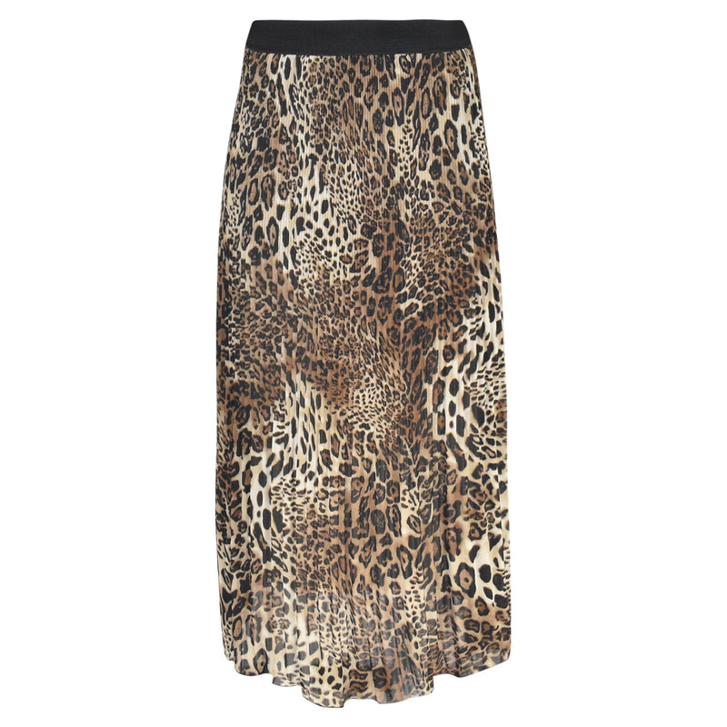 MIDI ROK PANTER PRINT