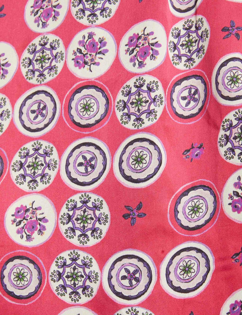 KORTE JURK BLOEMENPRINT