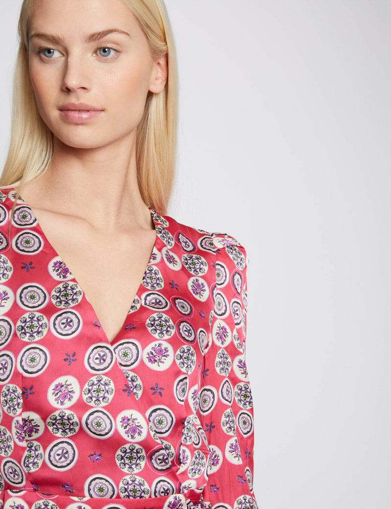 KORTE JURK BLOEMENPRINT