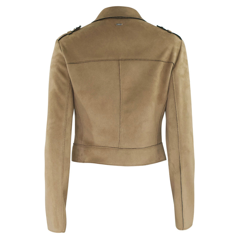 BIKER JACKET BRUIN  VEGAN SUEDE